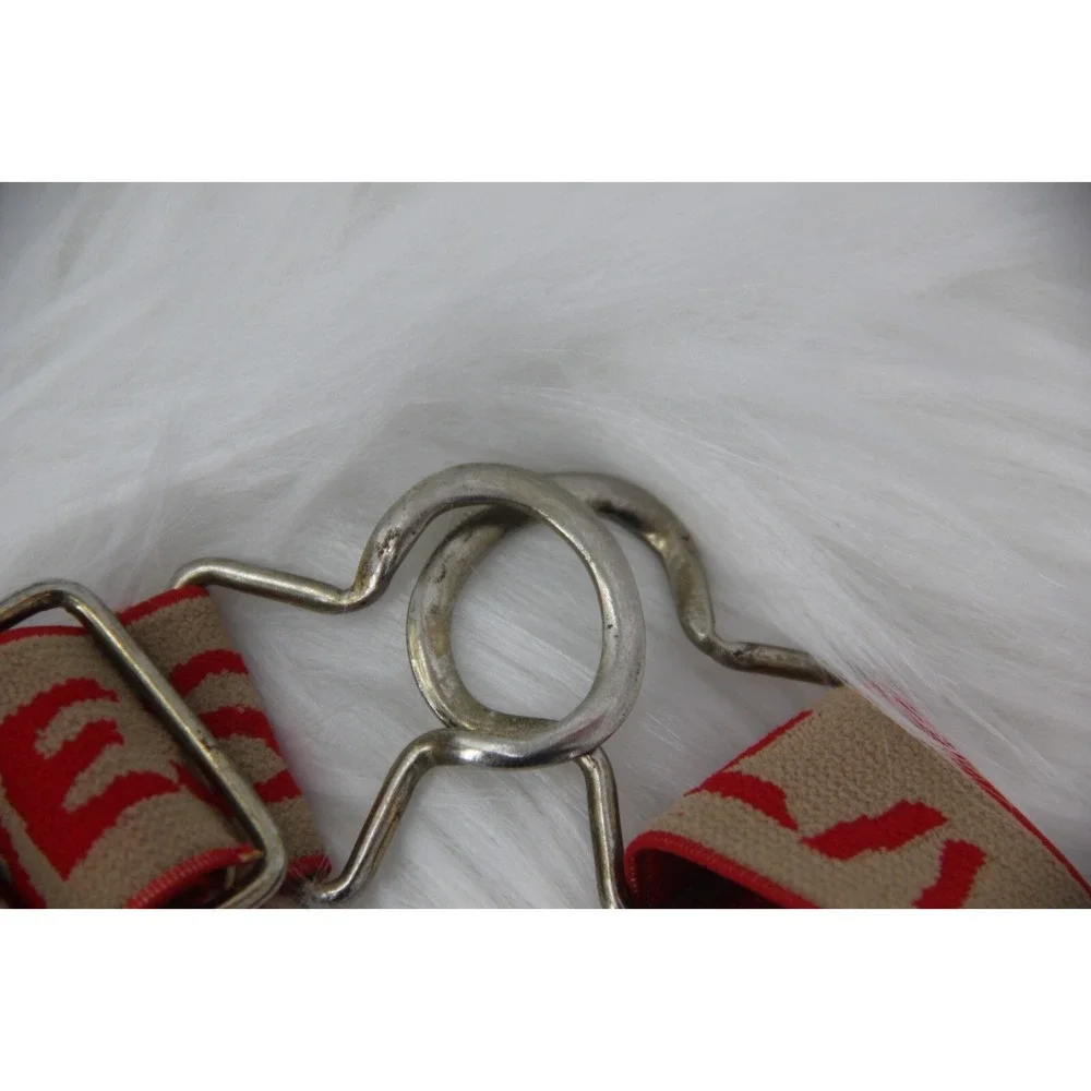 1980's RARE Vintage E.T. Lives Extra Terrestrial Adjustable Tan Red Belt Movie